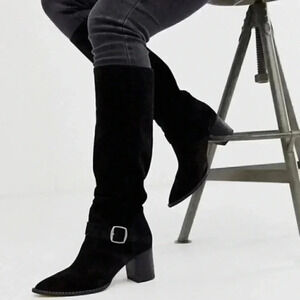Free People Dahlia Slouch Boot Suede